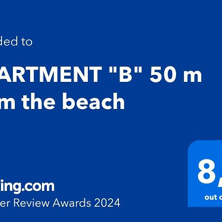 Apartment "B" 50 M From The Beach Zadar Exterior photo
