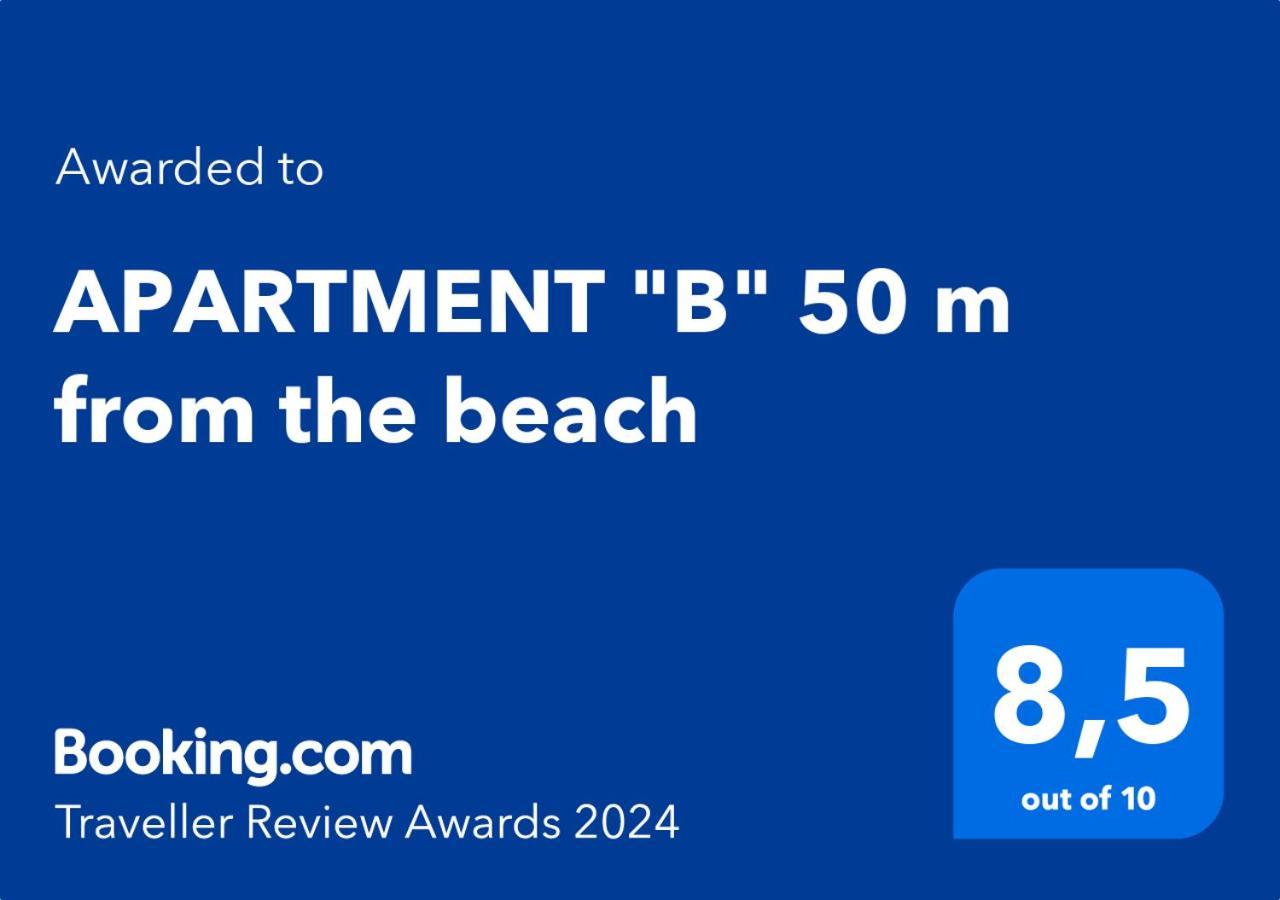 Apartment "B" 50 M From The Beach Zadar Exterior photo
